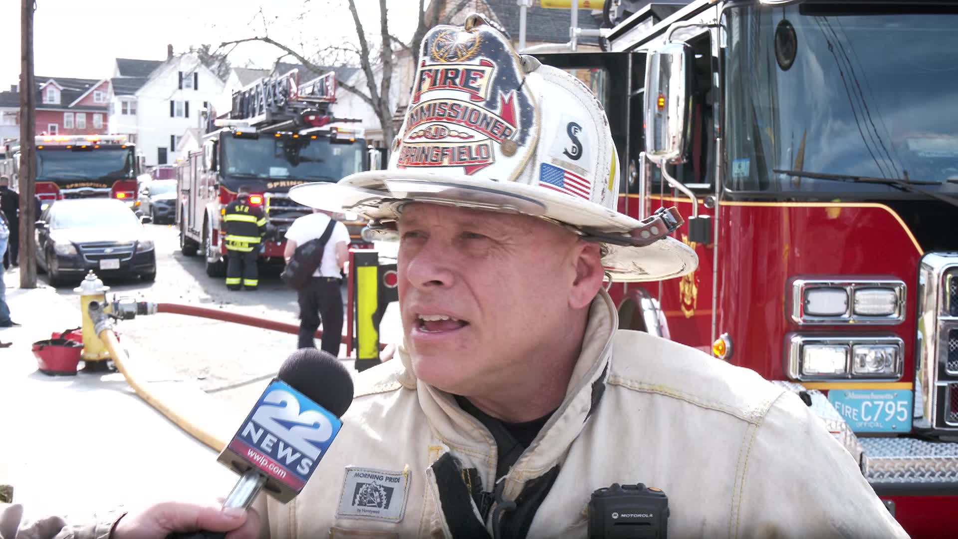 DIGITAL EXTRA: Fire on Los Angeles Street in Springfield – WWLP