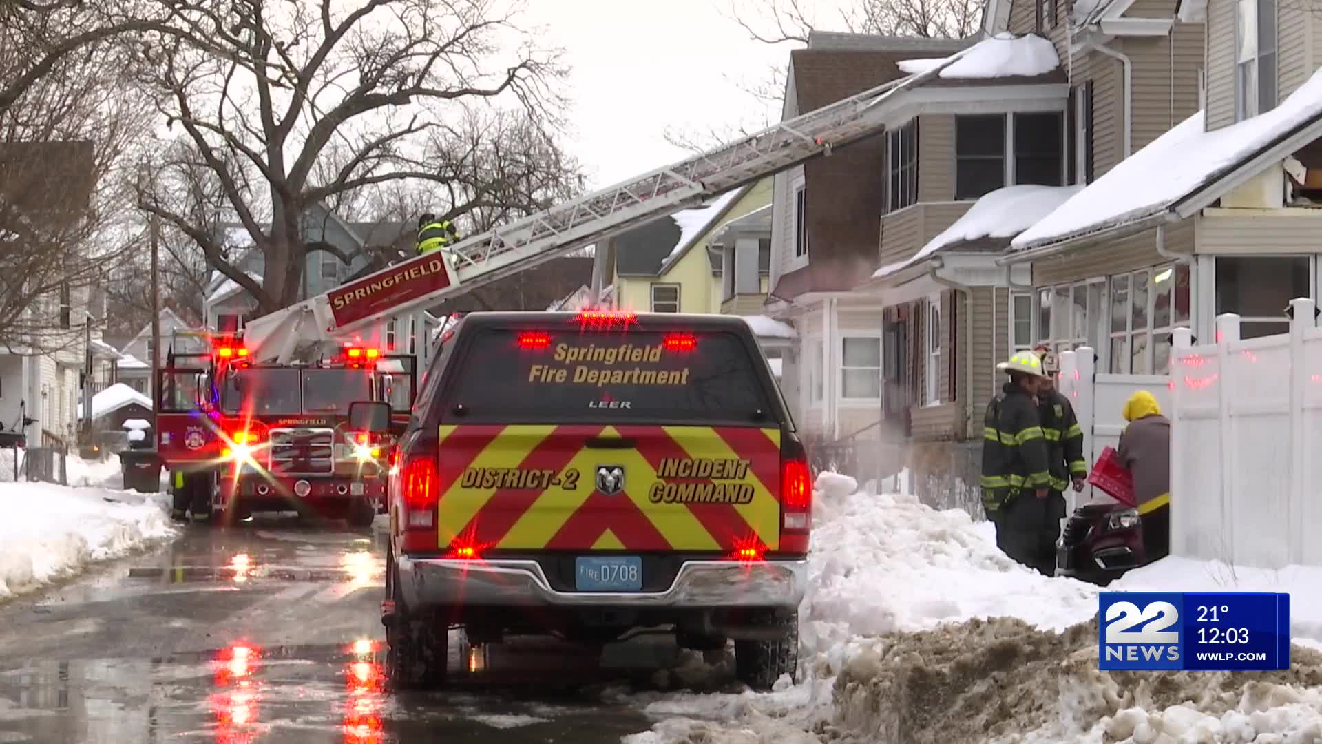 Crews sent to put out fire on Dawson Street in Springfield – WWLP