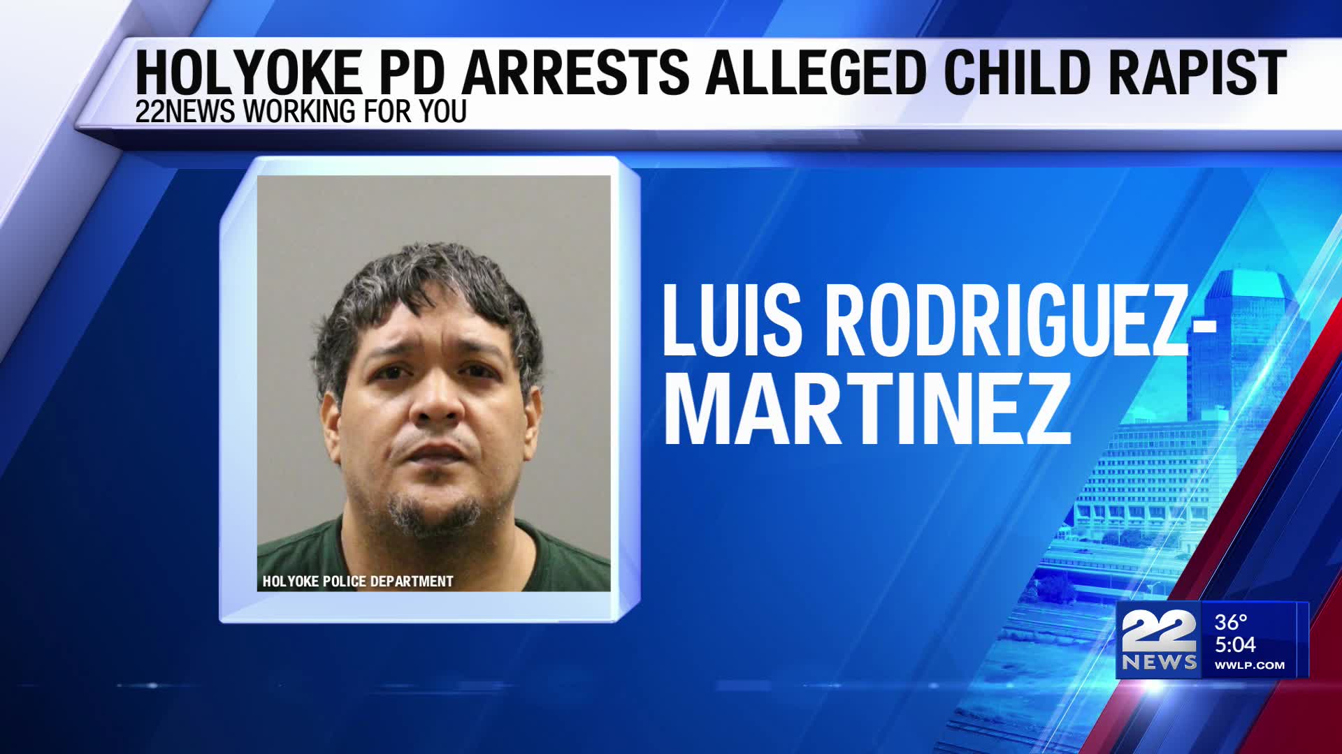 Holyoke Police arrest man on multiple child rape charges – WWLP