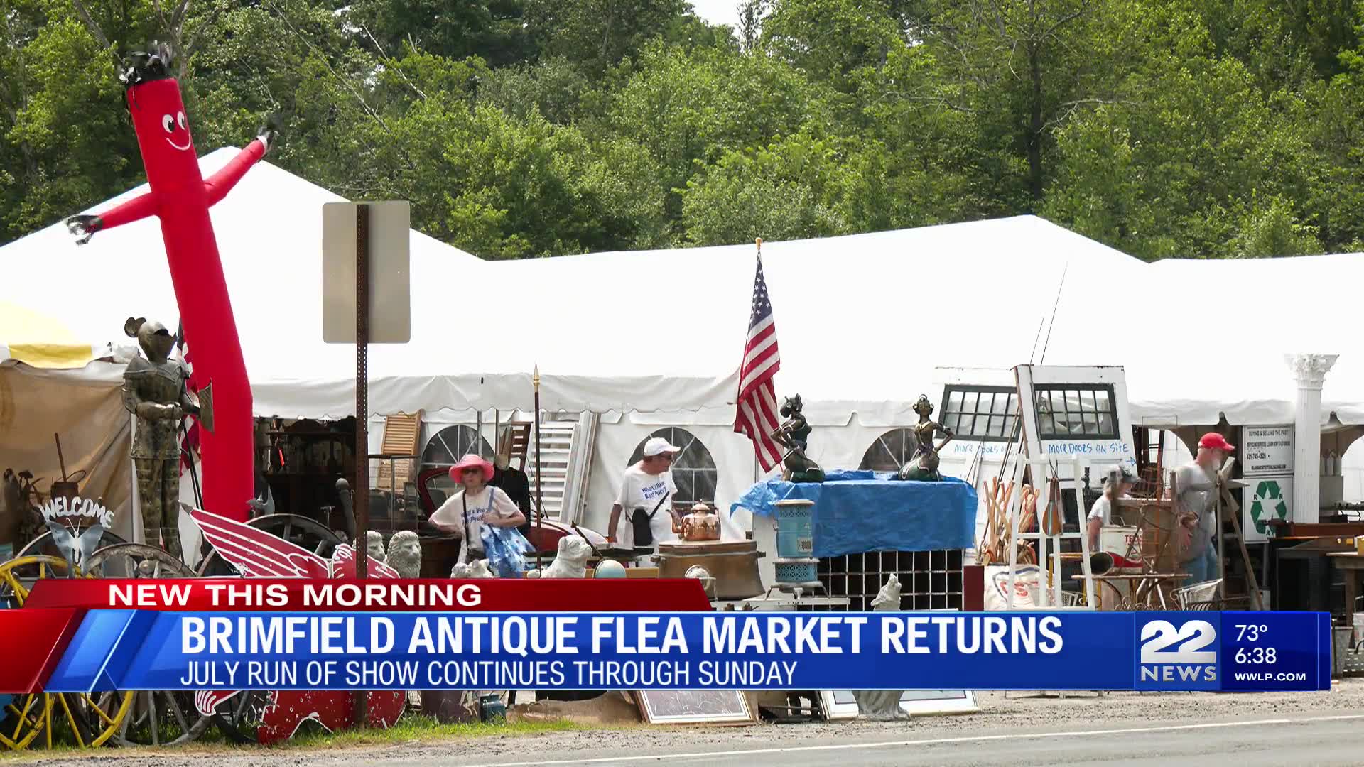 Brimfield Antique Flea Market returns for July run – WWLP