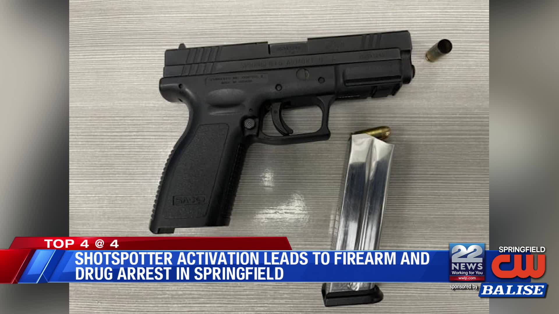 Springfield man faces charges after ShotSpotter arrest – WWLP