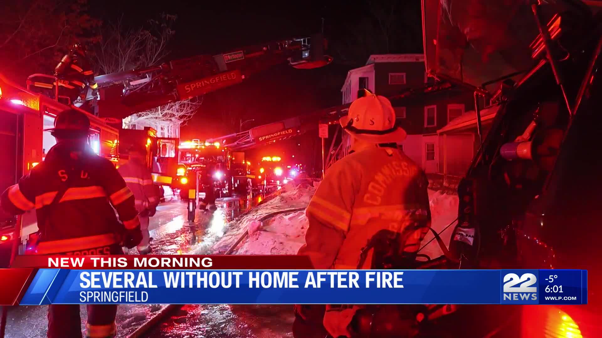 Sixteen without a home after Springfield building fire – WWLP