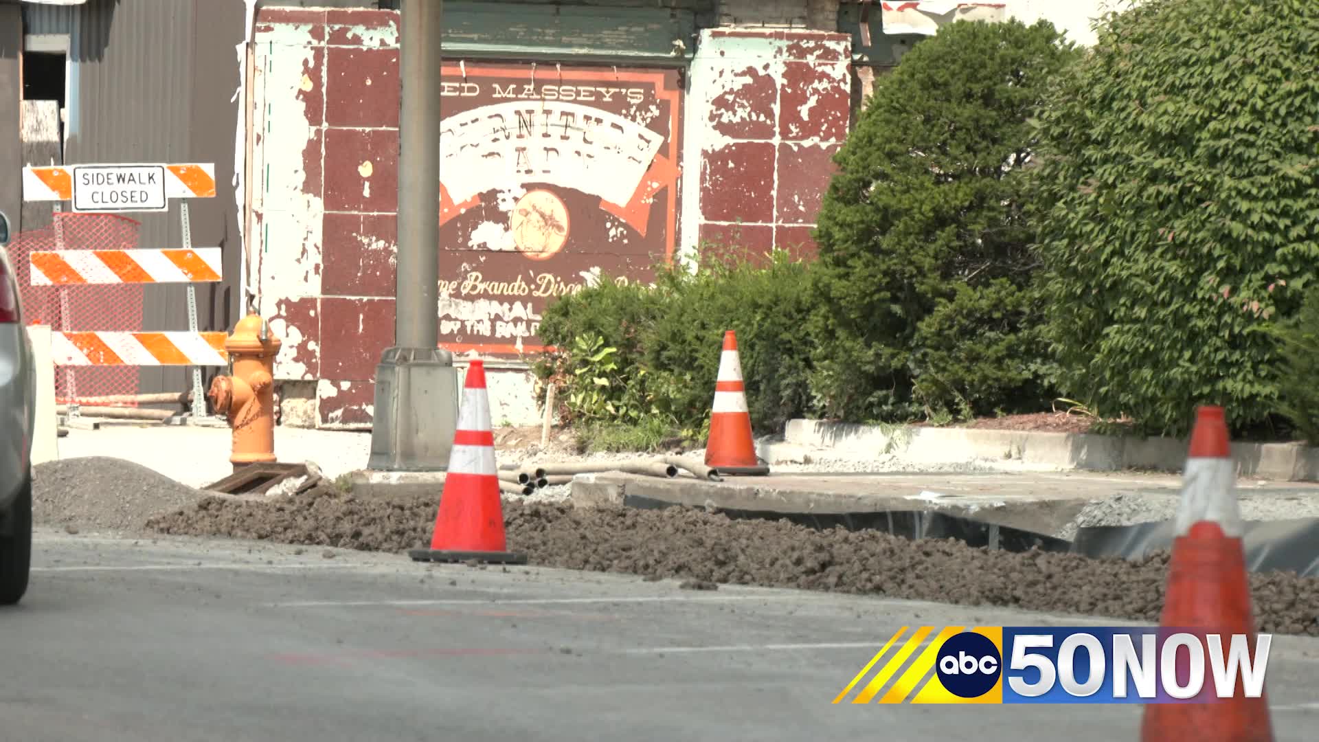 Construction underway for Watertown DRI streetscape projects WWTI
