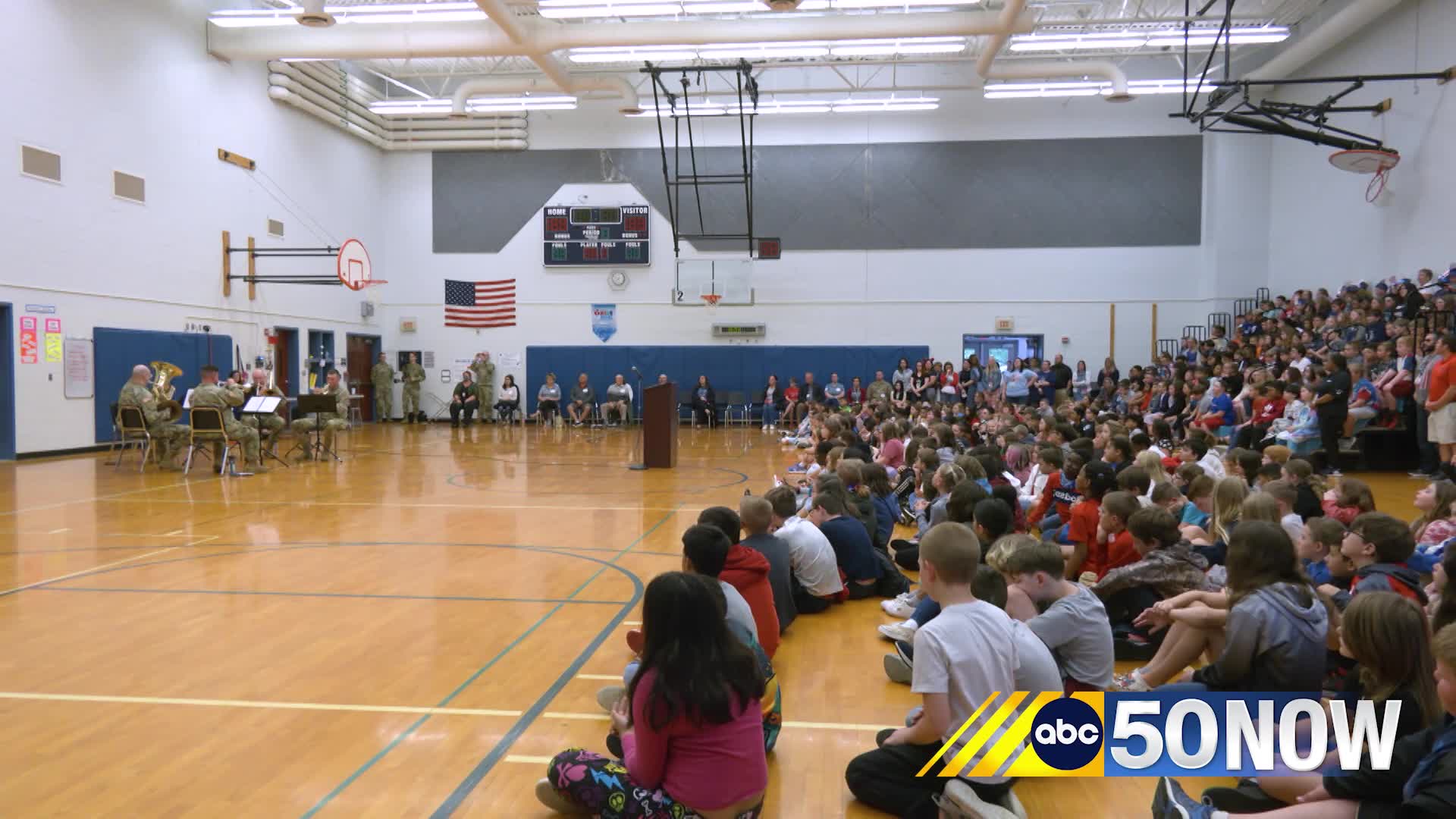 Indian River Intermediate students celebrate Flag Day with Fort Drum ...