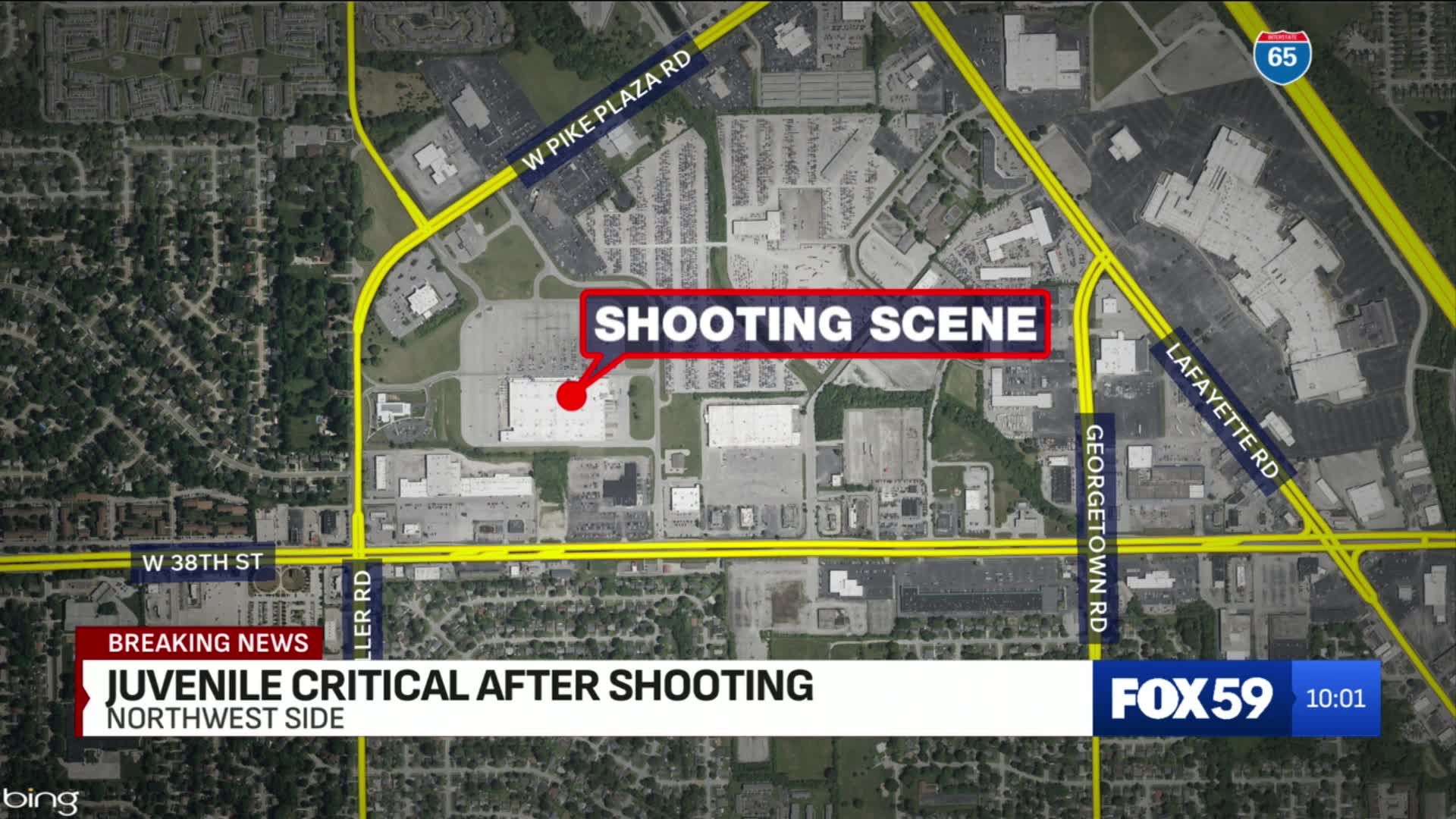 Juvenile shot in parking lot of northwest Indy Meijer