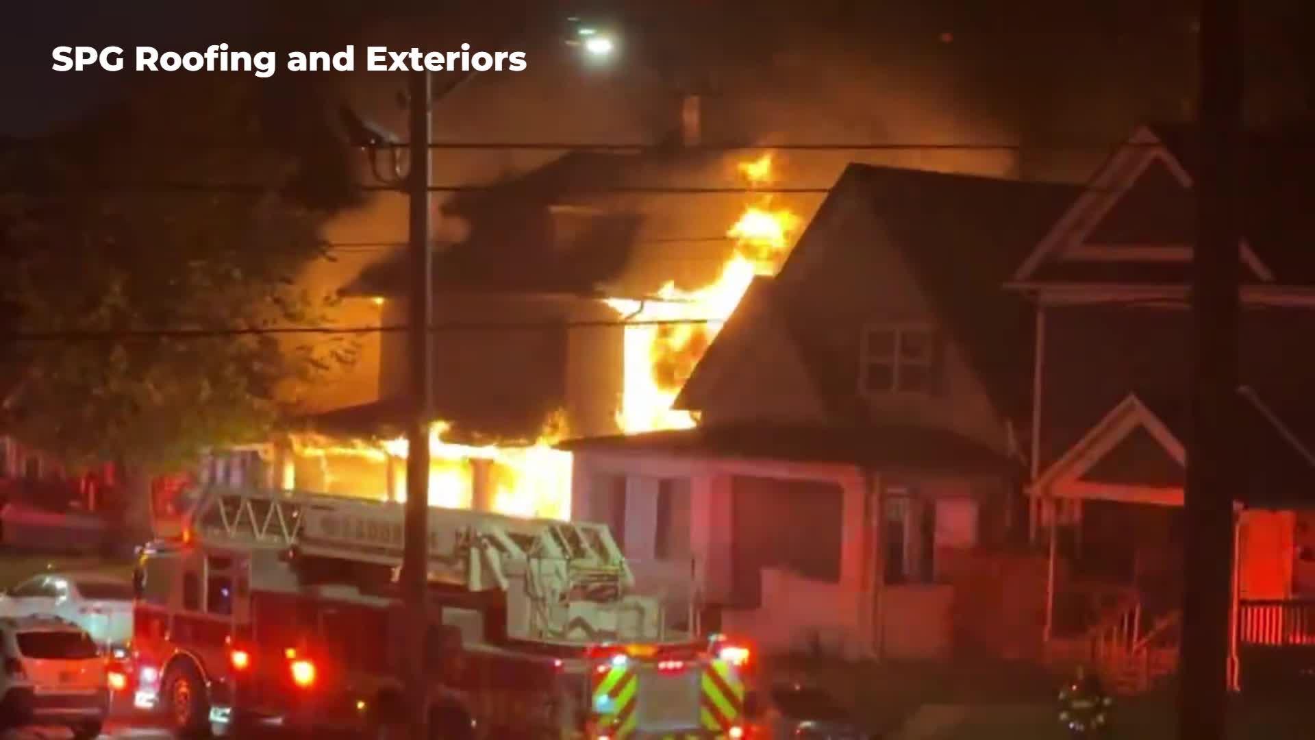 Video of intense fire on near north side – Fox 59